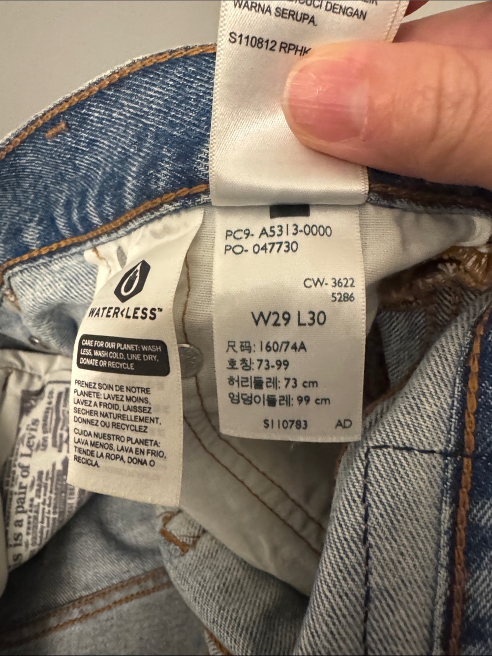 Vintage 501 Red Tab Levi’s 29x30 - Picture 7 of 8